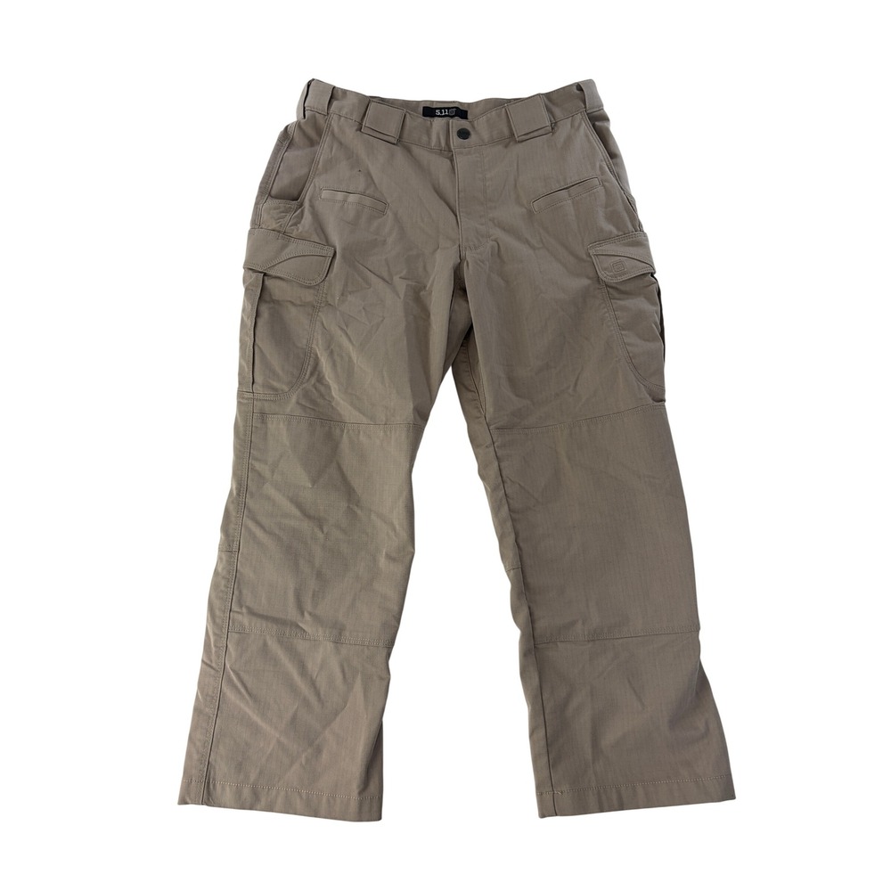 5.11 Tactical Cargo Pants Women 30x25 Stryke Ripstop Flex-Tac Outdoor Tan Work